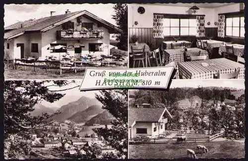 173992 AK Huberalm Cafe Huberspitz Hausham Post Schliersee 1965