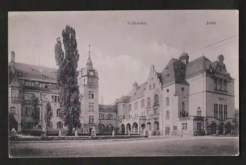 20312 AK Jena Volkshaus 1909