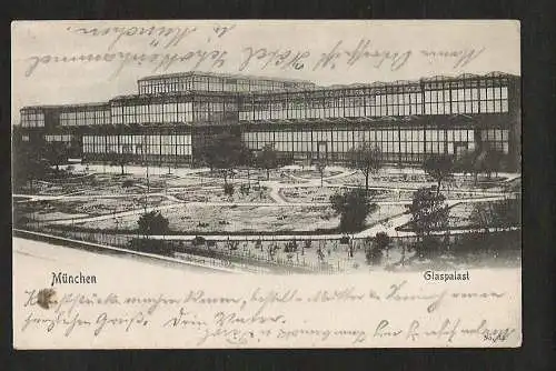 20799 AK München 1906 Glaspalast