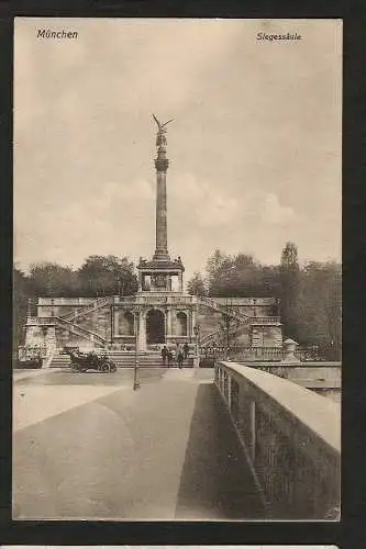 20853 AK München Siegessäule 1908