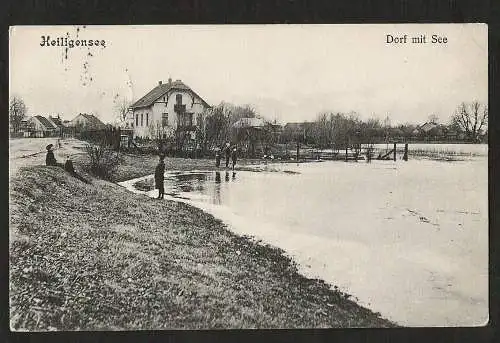 21458 AK Heilgensee Dorf Zehlendorf Wannseebahn 1912 Zehlendorf Verlag Saulsohn