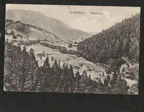 22994 AK Ohrdruf Stutzhaus 1918 Feldpost , gelaufen