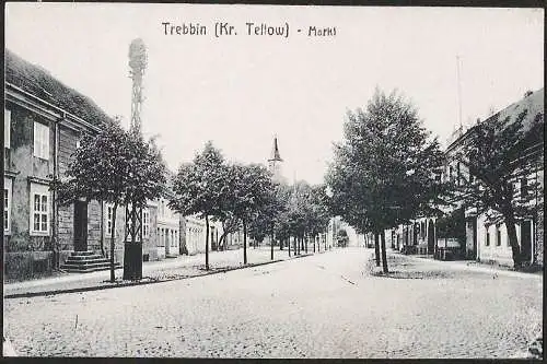 23549 AK Trebbin (Kreis Teltow) Markt, ungelaufen