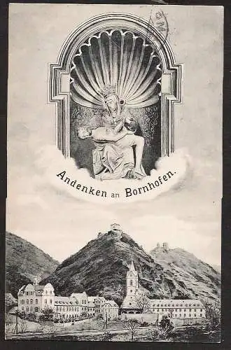 25416 AK Bornhofen Camp gelaufen 1912