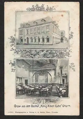 27258 AK Ohorn Gasthof zur König Albert Eiche Gasthaus