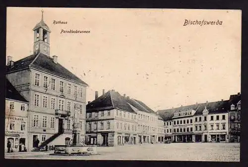 27675 AK Bischofswerda Markt Paradiesbrunnen
