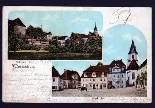 27479 AK Mutzschen Schloss Markt 1904 Restaurant