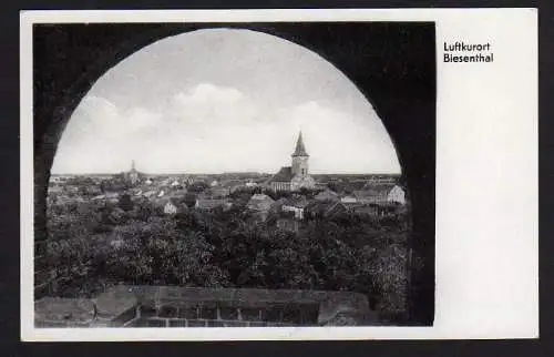 29332 AK Luftkurort Biesenthal Panorama, ungelaufen 1961