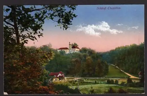 35632 AK Schloß Chatillon ca. 1915