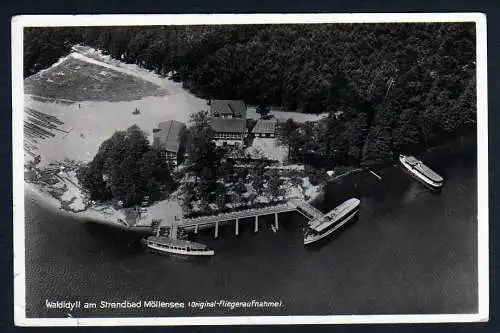 37569 AK Möllensee Grünheide 1936 Altbuchhorst Waldidyll Restaurant Cafe