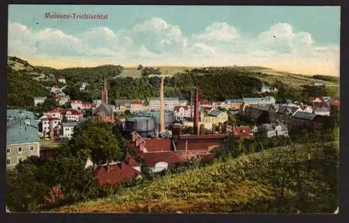 38856 AK Meissen Triebischtal 1910