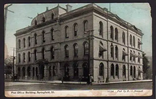 40015 AK U. S. Post Office Springfield Illinois