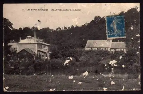 39819 AK Bully Dep. Calvados 1924 Les bords de l´Orne