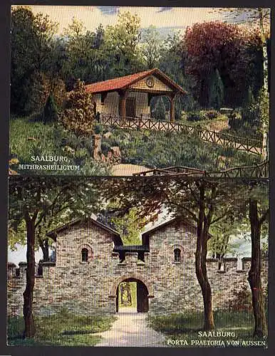 43394 2 AK Saalburg Porta Praetoria  Mithrasheiligtum