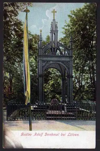 42837 AK Lützen Gustav Adolf Denkmal
