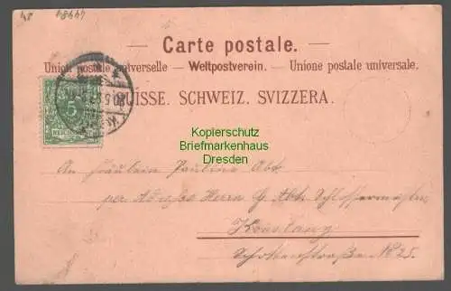 44481 AK Hotel Pension Schloss Wolfsberg bei Ermatingen Kt. Thurgau 1897