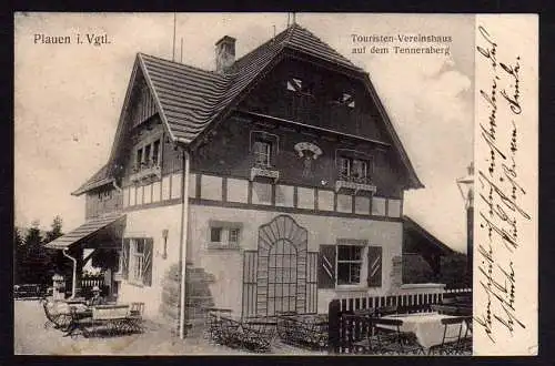 45621 AK Plauen Vogtl Touristen Vereinshaus Tenneraberg