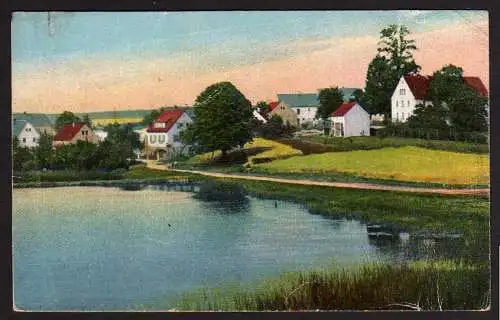 47049 AK Oelsnitz Dorf Partie am See 1917