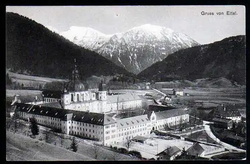 47387 AK Ettal Klosterkirche Kloster Kirche