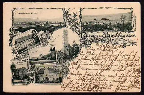 48349 AK Bischhausen Reg. Bez. Kassel 1908 nach Südafrika Amtsgericht Boyneburg