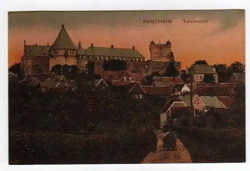 50176 AK Bentheim Totalansicht 1913