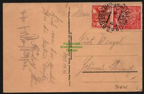 50079 AK Reichenberg Liberec Krematorium 1924