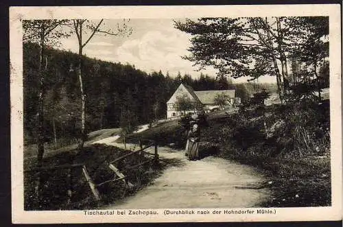 50033 AK Tischautal b. Zschopau 1922 Hohndorfer Mühler