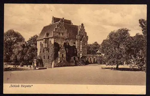 50421 AK Schloß Heynitz Nossen um 1930