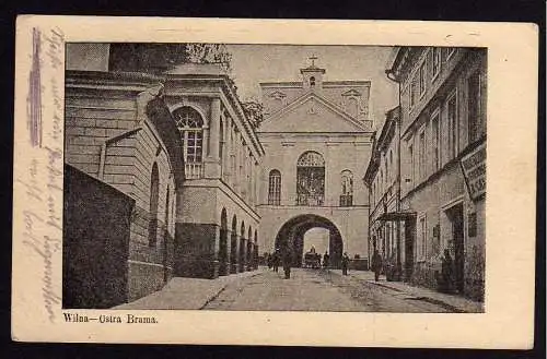 50726 AK Vilnius Wilna Ostra Brama 1916 Feldpost