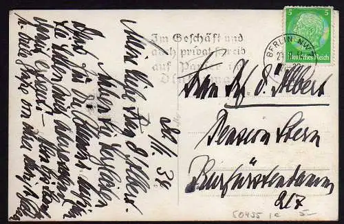 50455 AK Berlin NW 7 1934 Villa Waldgrundstück