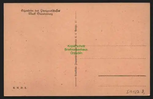 51127 AK Mark Brandenburg Chorin Jugendherberge um 1930