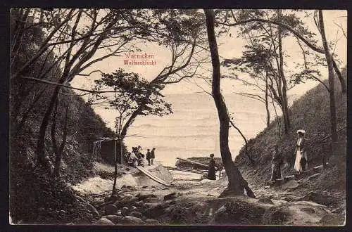 51115 AK Warnicken Samland Wolfsschlucht Feldpost Königsberg 1915