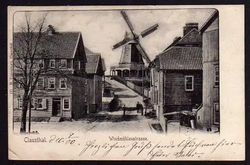 51307 AK Clausthal Windmühlenstraße Mole Windmühle 1900