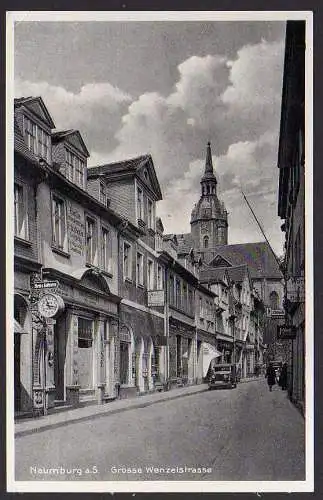 51276 AK Naumburg a. S. Grosse Wenzelstrasse um 1930