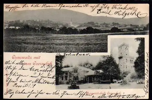 52149 AK Cunewalde Czorneboh 1901 Bergwirtschaft