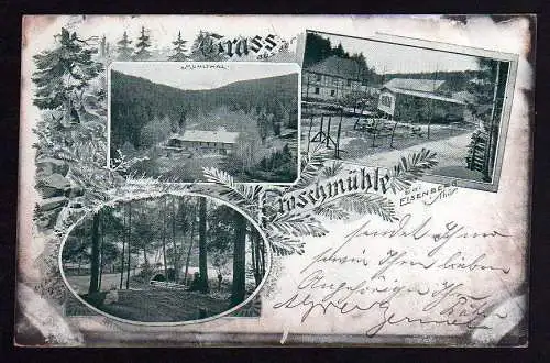 52076 AK Froschmühle Eisenberg Thüringen Mühltal 1906