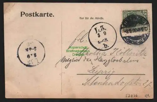 52076 AK Froschmühle Eisenberg Thüringen Mühltal 1906