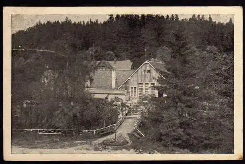 52752 AK Schrödermühle Post Freiberg Gasthaus um 1925