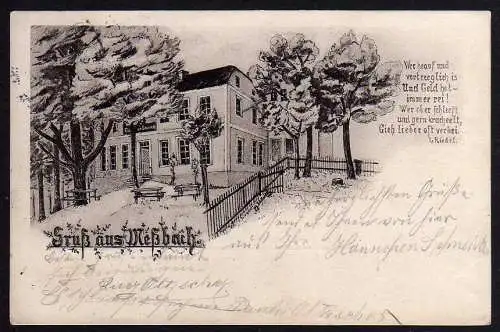 53621 AK Meßbach 1902 Stadt Plauen