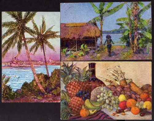53963 3 AK Kolonialkriegerdank 1915 Daressalam DOA Deutsch Ostafrika Neuguinea