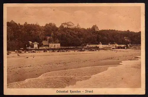 53917 AK Ostseebad Rauschen Strand Landkreis Samland, ungelaufen