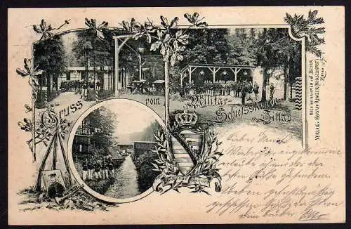 53591 AK Militär Schießstand Zittau 1901 Soldat