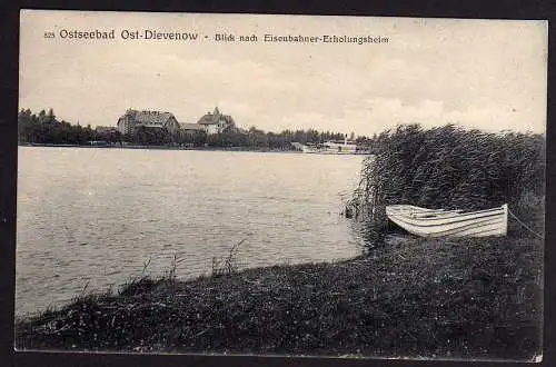 54001 AK Ost Dievenow Eisenbahner Erholungsheim, ungelaufen