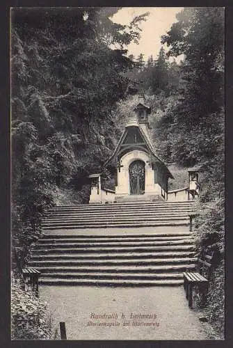 54006 AK Kundratitz b. Leitmeritz Marienkapelle 1913, ungelaufen