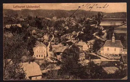 54535 AK Luftkurort Lückendorf, ungelaufen beschrieben um 1925