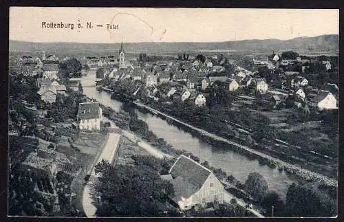 54541 AK Rottenburg a.N. Totalansicht 1930