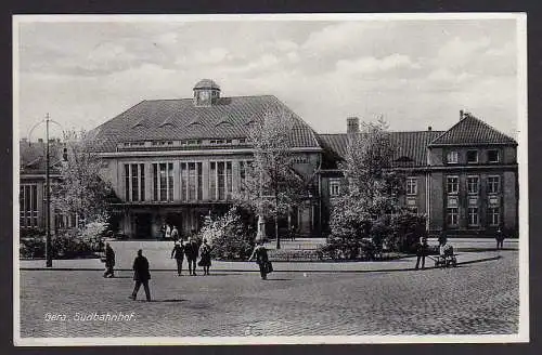 55340 AK Gera Südbahnhof 1937