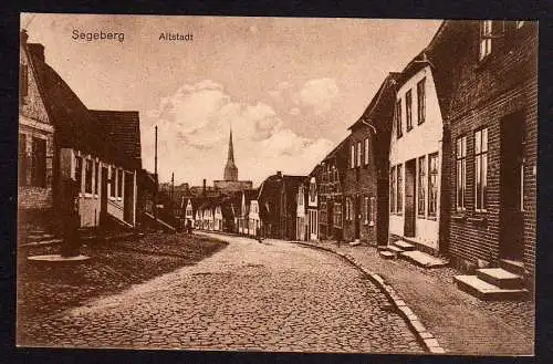 55357 AK Segeberg Altstadt um 1920
