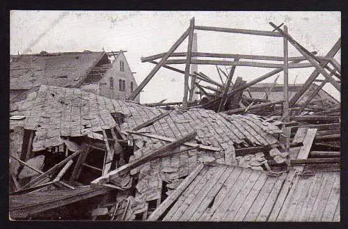 56150 AK Chemnitz Sturm Katastrophe am 27. Mai 1916 Feldpost