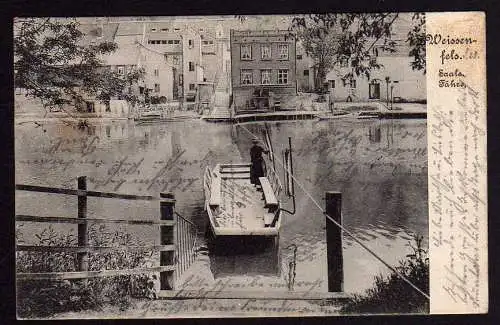 55804 AK Weißenfels Saale Fähre 1903